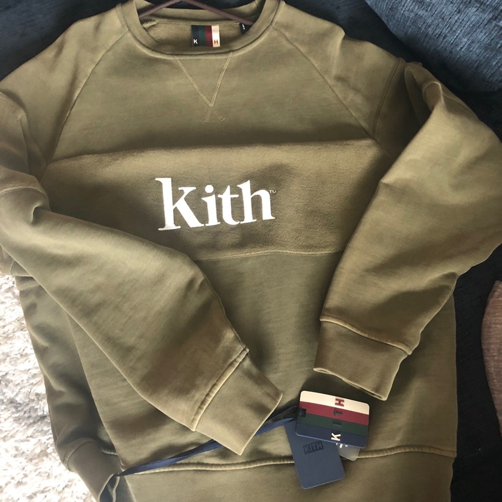 Olive Green Kith Sweatshirt